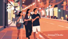 Ilustrasi berwisata malam hari - sukabuniheadline.com