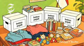 Ilustrasi donasi bebas pajak - sukabumiheadline.com