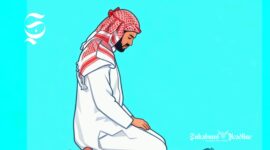 Ilustrasi duduk di antara dua sujud dalam shalat - sukabumiheadline.com