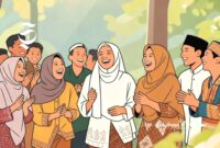 Ilustrasi generasi muda Muslim Indonesia - sukabumiheadline.com