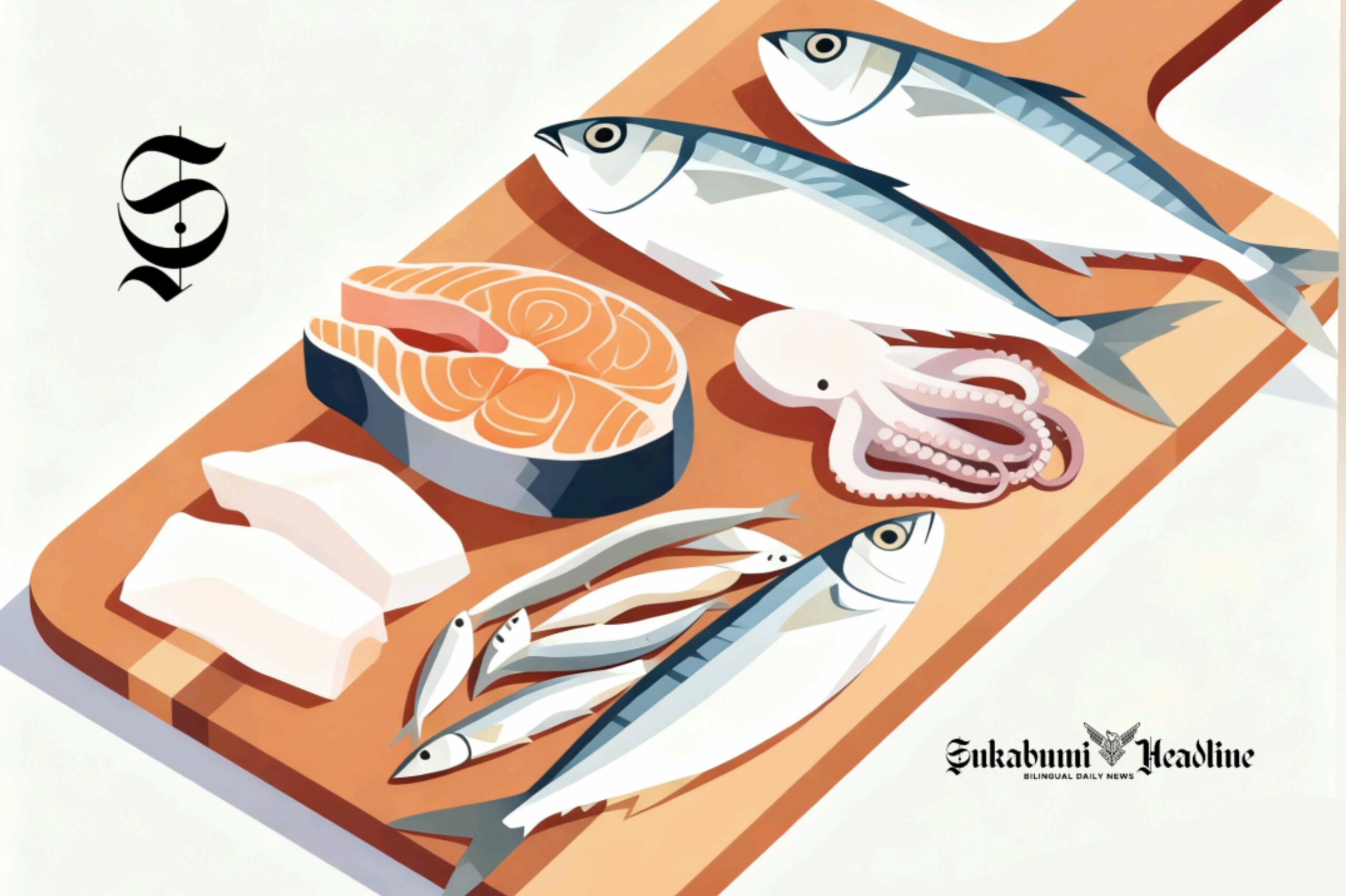 Ilustrasi ikan tangkapan nelayan di laut - sukabumiheadline.com