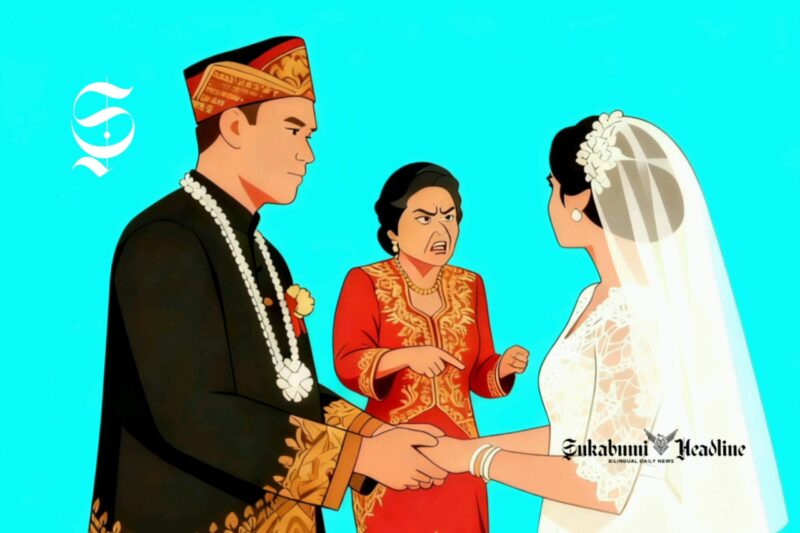 Ilustrasi istri pertama marah karena suami menikah lagi - sukabumiheadline.com