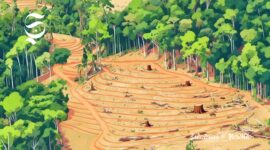 Ilustrasi kawasan hutan sisa pembalakan - sukabumiheadline.com