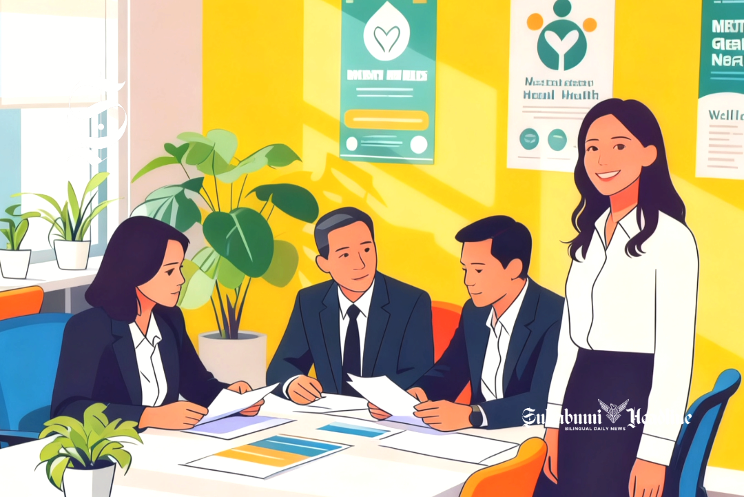 Ilustrasi kesetaraan gender di tempat kerja - sukabumiheadline.com