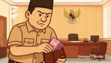 Ilustrasi korupsi kepala desa - sukabumiheadline.com