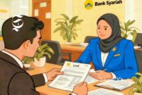 Ilustrasi meminjam uang untuk modal bisnis ke bank syariah - sukabumiheadline.com