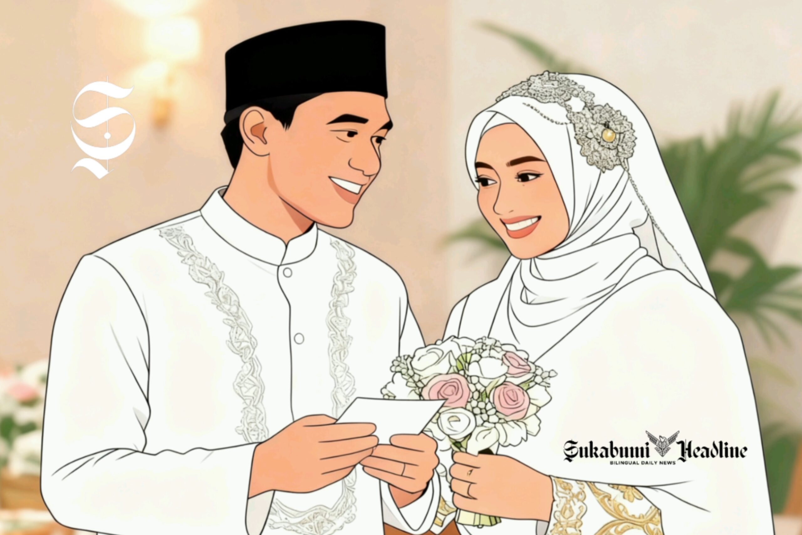 Ilustrasi menikah secara sederhana - sukabumiheadline.com