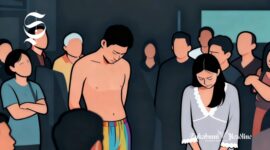 Ilustrasi pasangan di luar nikah digrebek warga - sukabumiheadline.com