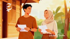 Ilustrasi pasangan menikah tidak resmi atau siri - sukabumiheadline.com