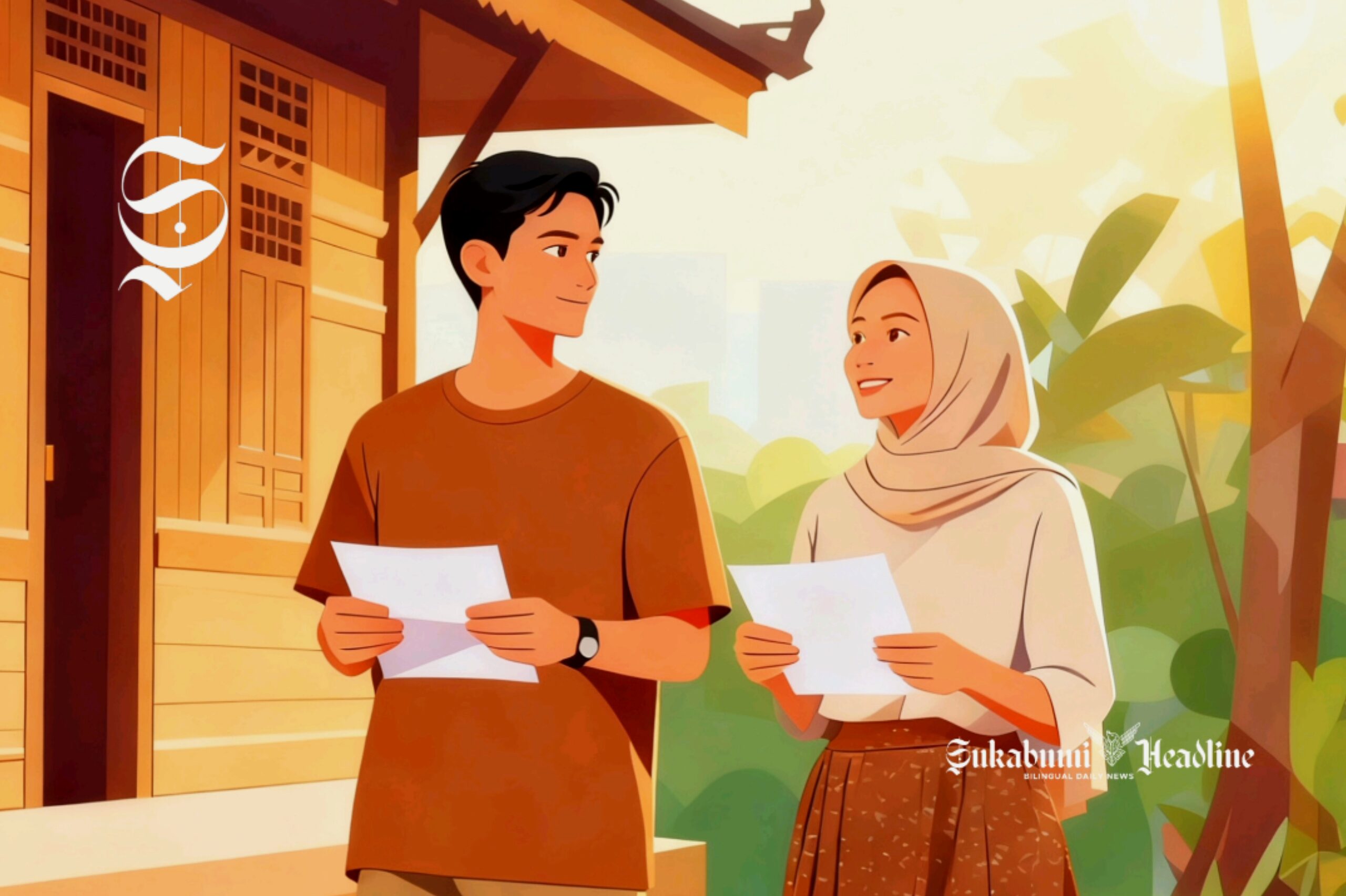 Ilustrasi pasangan menikah tidak resmi atau siri - sukabumiheadline.com