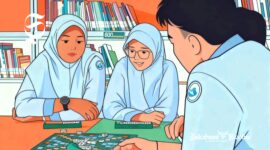 Ilustrasi pelajar Madrasah Aliyah atau MA - sukabumiheadline.com