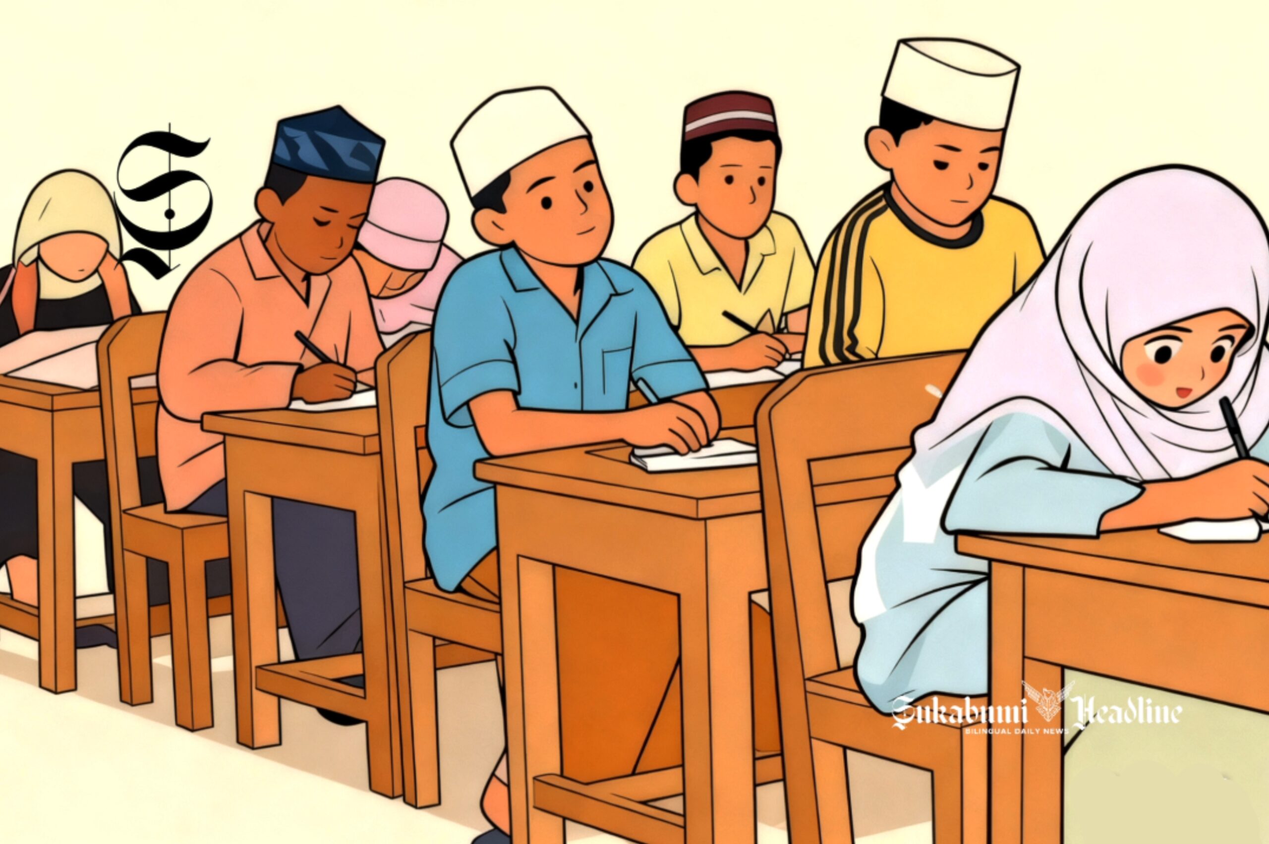 Ada ribuan madrasah diniyah, berapa jumlah MI, MTs dan MA di Sukabumi? 1 Ilustrasi pelajar Madrasah Diniyah atau MD - sukabumiheadline.com
