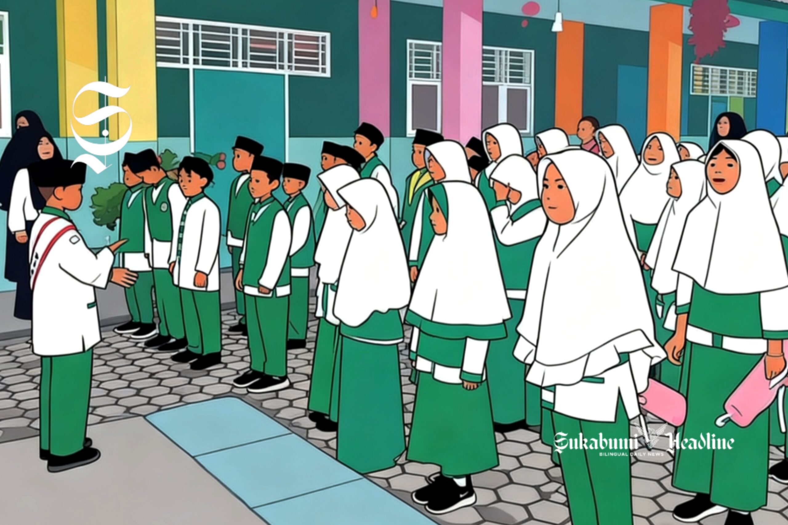 Ada ribuan madrasah diniyah, berapa jumlah MI, MTs dan MA di Sukabumi? 2 Ilustrasi pelajar Madrasah Ibtidaiyah atau MI - sukabumiheadline.com