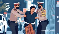 Ilustrasi pelaku tindak pidana ditangkap polisi - sukabumiheadline.com
