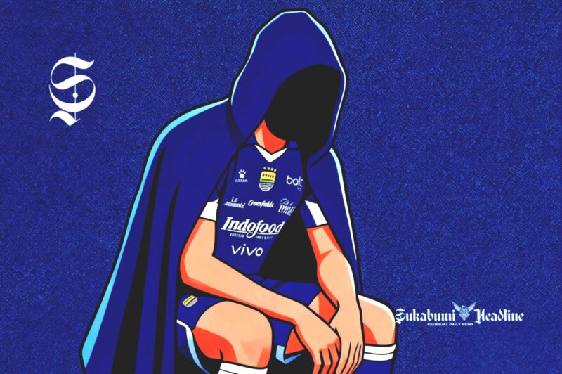 Ilustrasi pemain Persib Bandung - sukabumiheadline.com