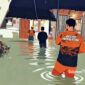 Ilustrasi penanganan bencana banjir - sukabumiheadline.com