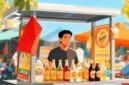Ilustrasi penjual miras atau minuman beralkohol - sukabumiheadline.com
