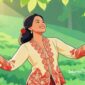 Ilustrasi perempuan Sunda cantik alami - sukabumiheadline.com