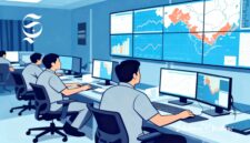 Ilustrasi petugas sedang memantau peristiwa gempa bumi - sukabumiheadline.com