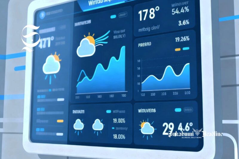 Ilustrasi prakiraan cuaca - sukabumiheadline.com