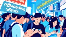 Ilustrasi sebaran hoaks di dunia digital - sukabumiheadline.com