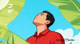 Ilustrasi seorang pria tetap tegar meskipun dalam tekanan psikologis - sukabumiheadline.com