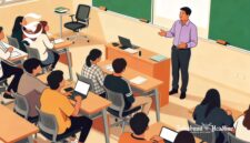 Ilustrasi suasana belajar di kampus - sukabumiheadline.com