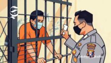 Ilustrasi tahanan sel polisi - sukabumiheadline.com
