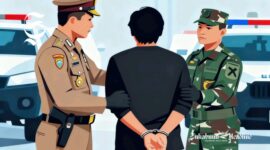 Ilustrasi warga diamankan aparat penegak hukum - sukabumiheadline.com