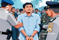 Ilustrasi warga ditangkap aparat kepolisian - sukabumiheadline.com