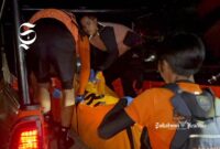 Jasad Alvin Alfiandi korban tewas di Pantai Karangpapak Sukabumi - Ist