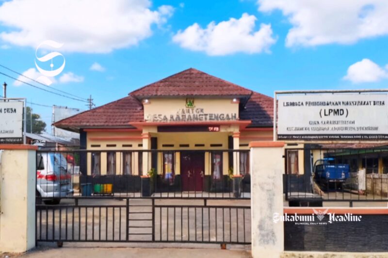 Kantor Kepala Desa Karang Tengah, Kecamatan Cibadak, Sukabumi - sukabumiheadline.com