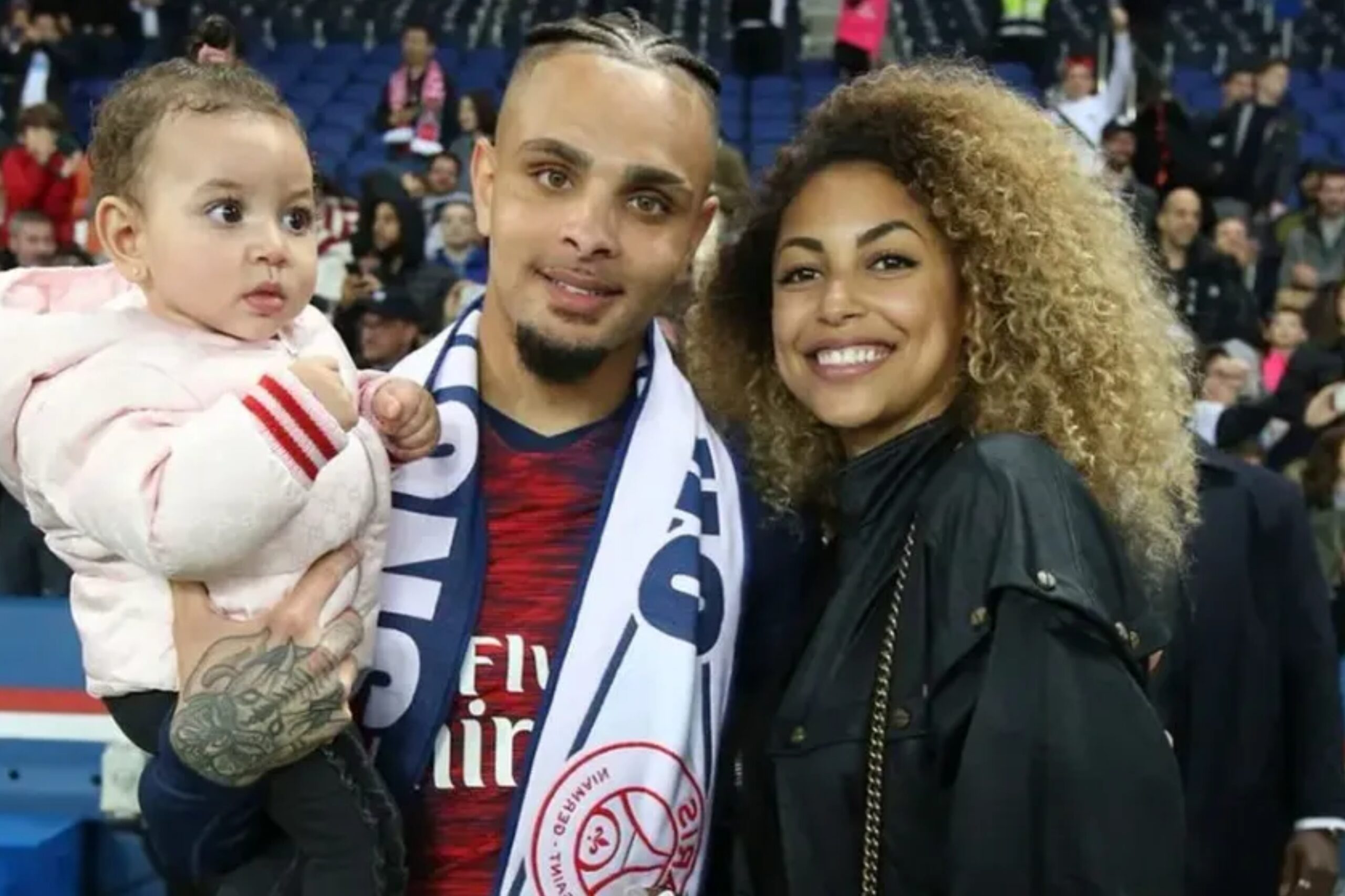 Mélissa Chovet, Layvin Kurzawa dan anak perempuan