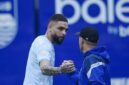 Momen hari pertama Layvin Kurzawa latihan bareng tim Persib Bandung - Persib