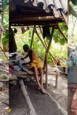 Nestapa Abah Uloh, lansia korban bencana alam Sukabumi huni gubuk reyot