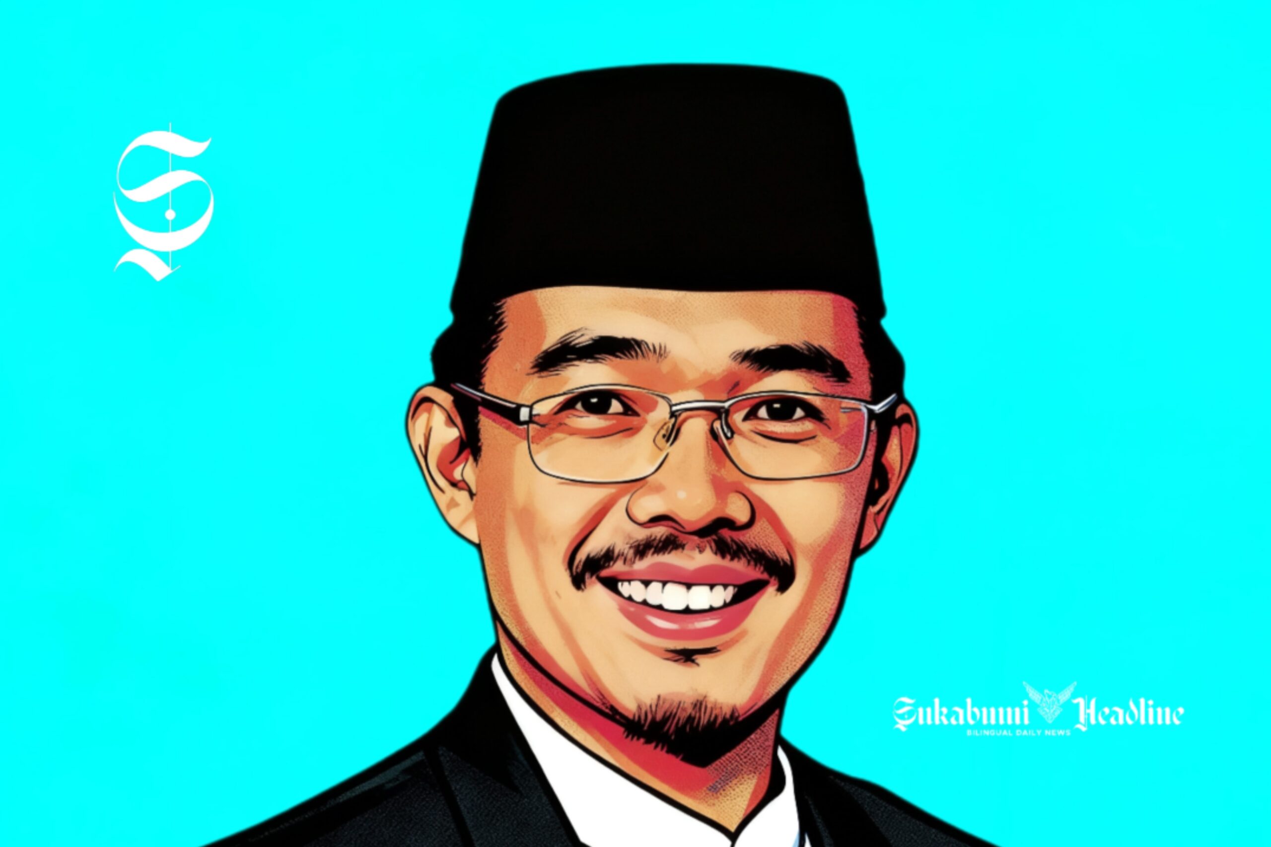 Nio Cwan Chung atau Muhammad Syafii Antonio - Ilustrasi sukabumiheadline.com