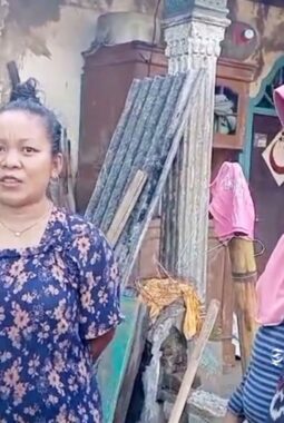 Batu numpuk dalam rumah, warga korban bencana Sukabumi nangis tak ada perhatian