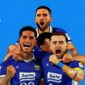 Ramon Tanque, Marc Klok, Luciano Guaycochea dan Frank Putros selebrasi gol Persib di laga ACL 2 - sukabumiheadline.com