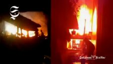 Rumah milik Uju, perempuan lansia di Ciomas Sukabumi ludes terbakar - Ist