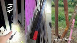 Tiang jaringan internet berbasis kabel optik milik MyRepublik Indonesia dicabut warga Sukabumi - Andy Priana