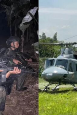 Aksi Marinir kepung rumah di Sukabumi hingga operasi udara