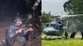 Aksi Marinir kepung rumah di Sukabumi hingga operasi udara - Dok. Pasmar 1