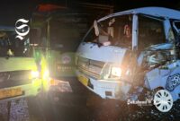 Brak! Truk vs Colt Bogoran depan lapak pasir Parungkuda Sukabumi