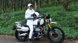 Dedi Mulyadi, keliling Jawa Barat naik Triumph Scrambler 1200 - KDM