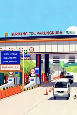 4,9 km dari 13,7 km Jalan Tol Bocimi Seksi 3, difungsikan gratis buat mudik Lebaran, sampai mana?