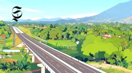 Ilustrasi Jalan Tol Bocimi - sukabumiheadline.com