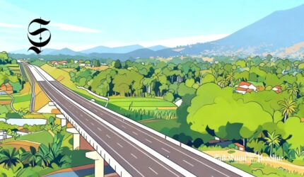 Ilustrasi Jalan Tol Bocimi - sukabumiheadline.com