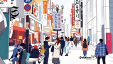 Ilustrasi Kota Osaka, Jepang - sukabumiheadline.com