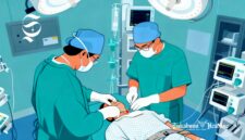 Ilustrasi dokter sedang melakukan operasi terhadap pasien di rumah sakit - sukabumiheadline.com