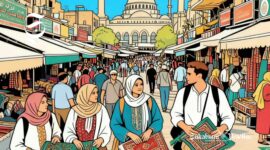 Ilustrasi halal tourism - sukabumiheadline.com